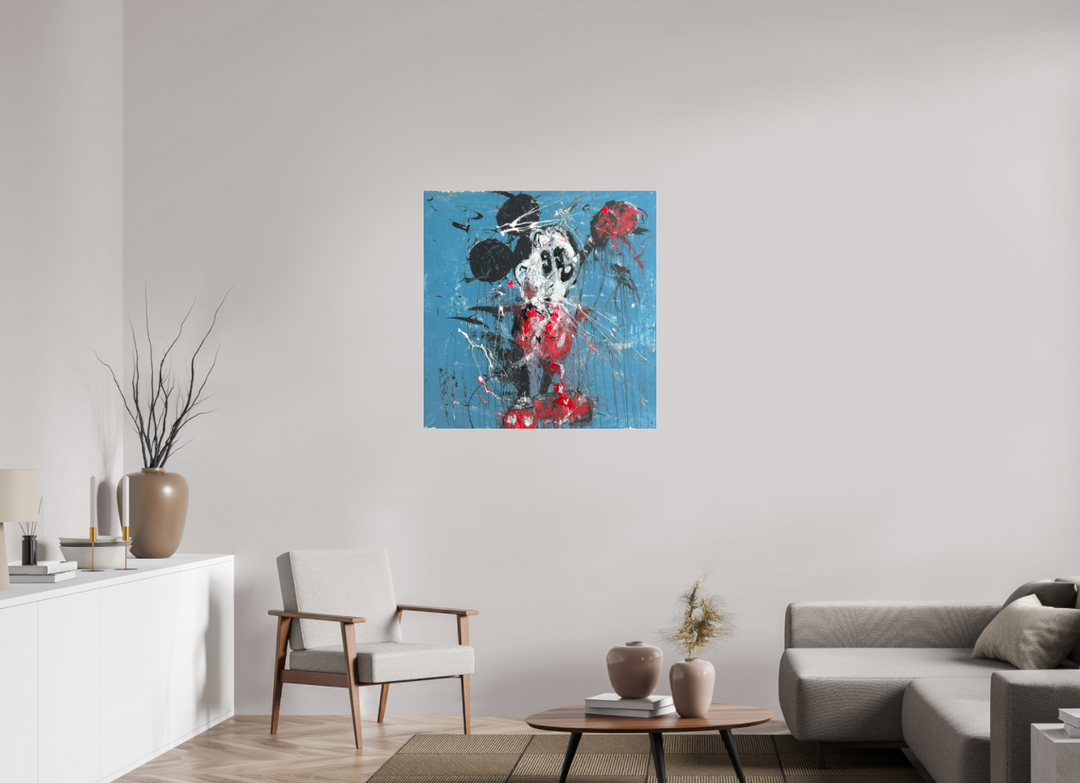 Print "Abstract Mouse - Pop Art Series"