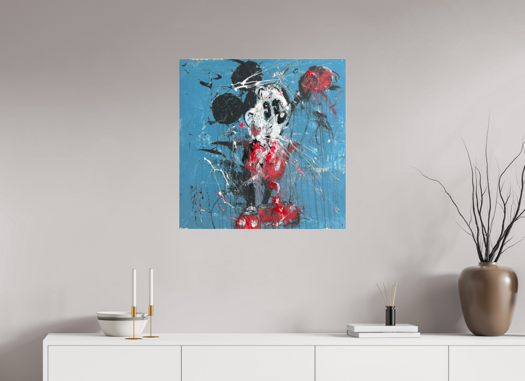 Print "Abstract Mouse - Pop Art Series"