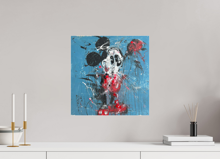 Print "Abstract Mouse - Pop Art Series"