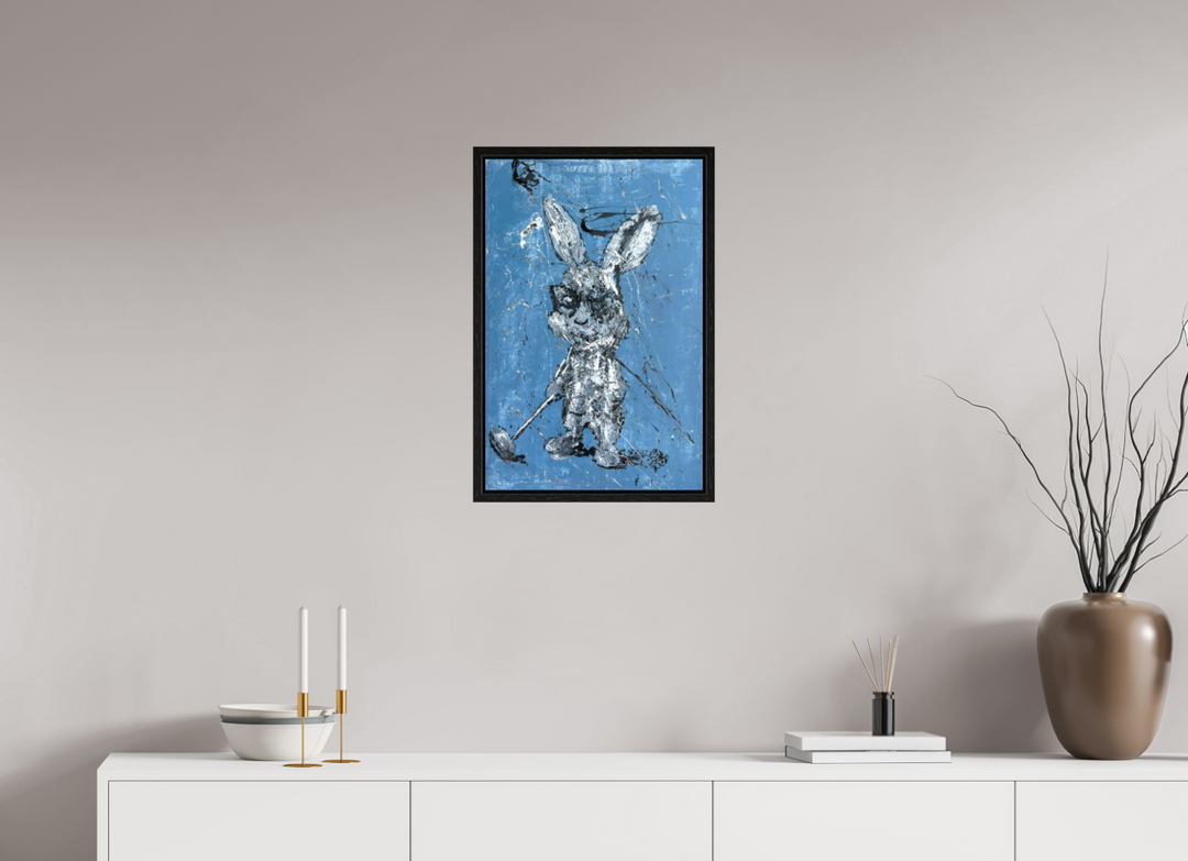 Print "abstract golf bunny" RK21P