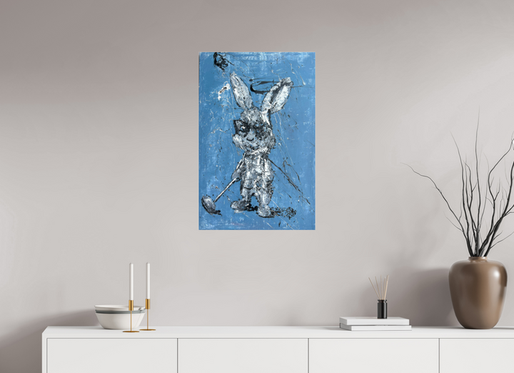 Print "abstract golf bunny" RK21P