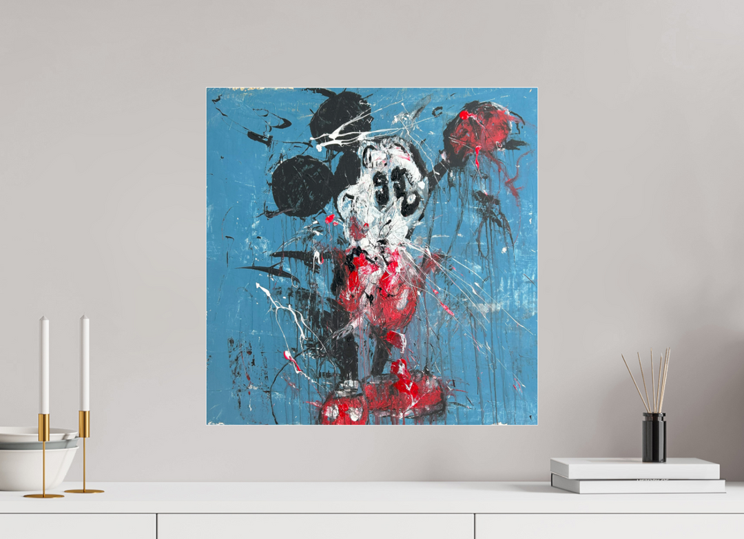 Print "Abstract Mouse - Pop Art Series"