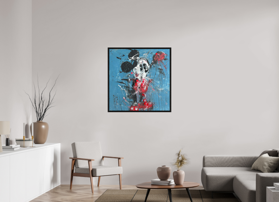 Print "Abstract Mouse - Pop Art Series"