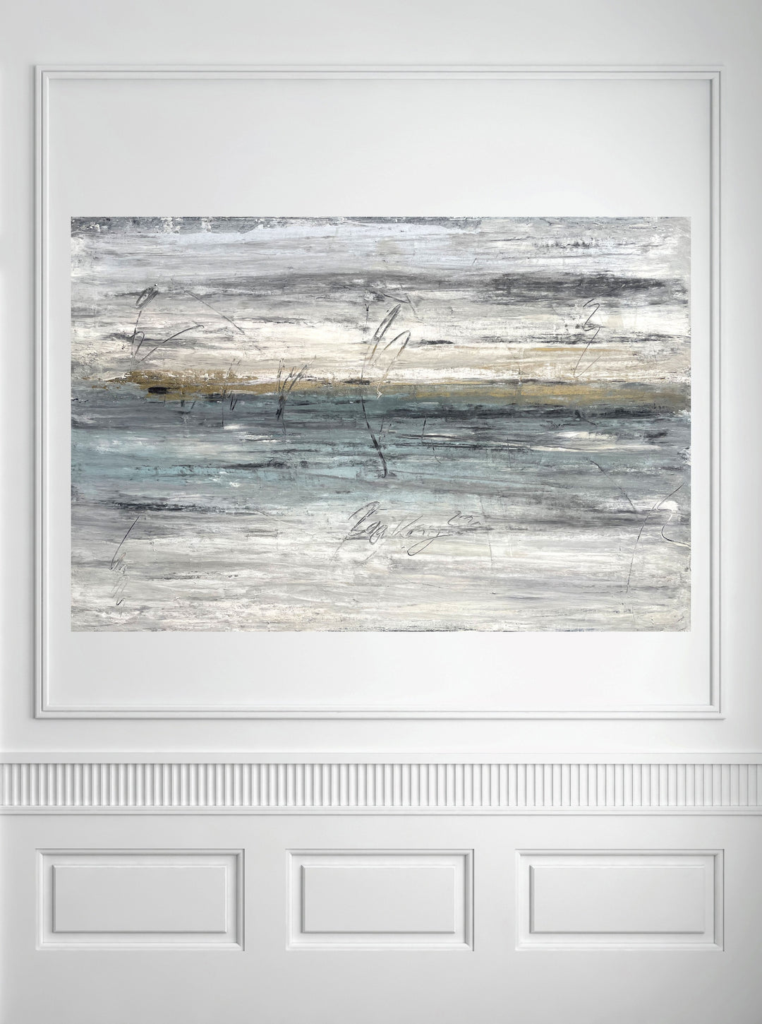 Original "Abstract Seascape" SR4WQ