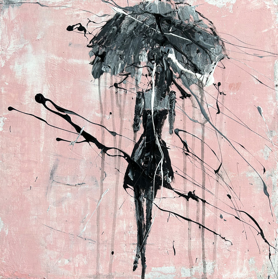 CPRK22 Canvas Print "umbrella girl series"