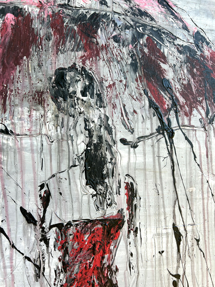 Original "umbrella girl in the rain " RK5D