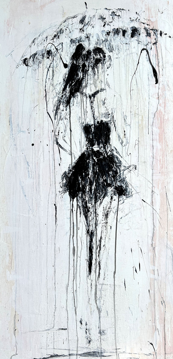 Umbrella - Silent Rain Diptych No.3