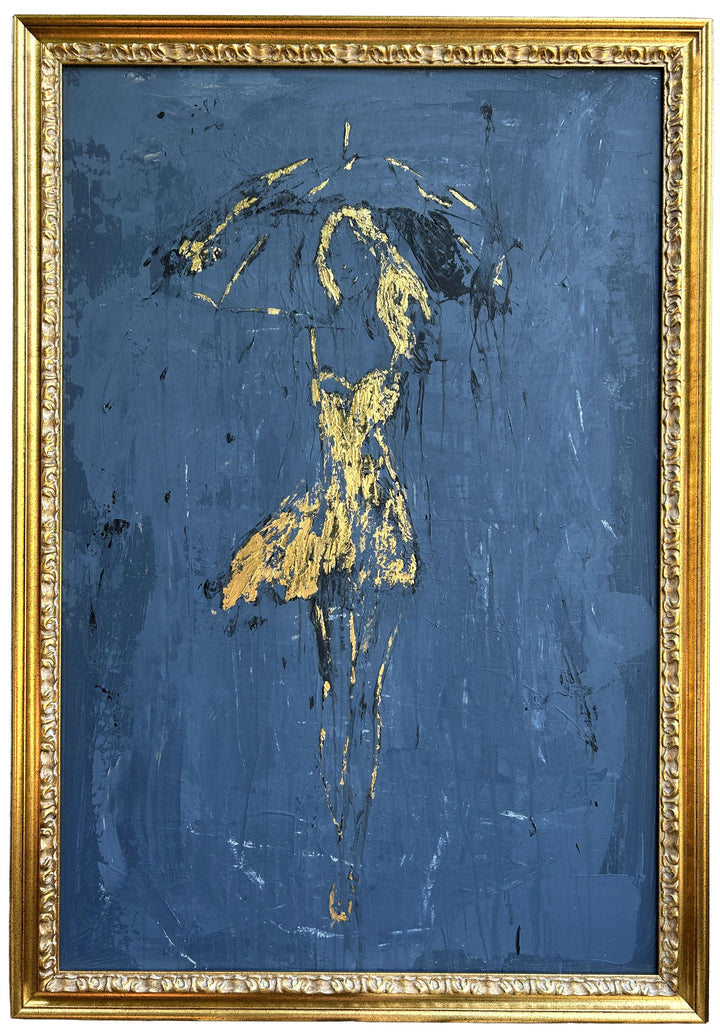 "umbrella girl series" Blue-Gold Edition No.14