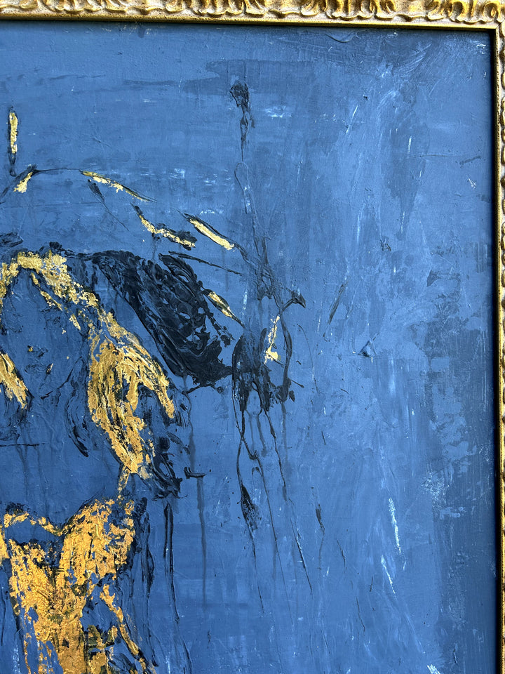 "umbrella girl series" Blue-Gold Edition No.14