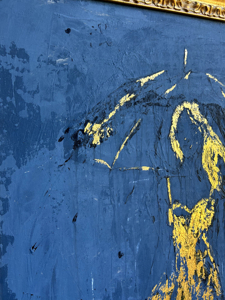 "umbrella girl series" Blue-Gold Edition No.14