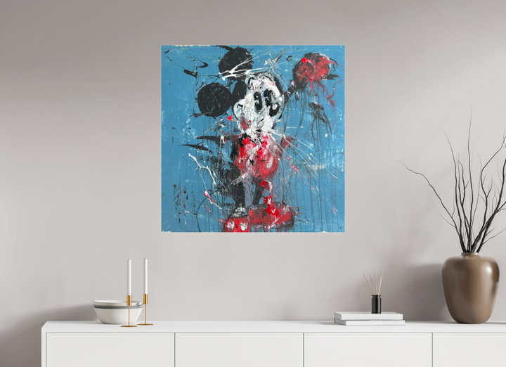 Print "Abstract Mouse - Pop Art Series"