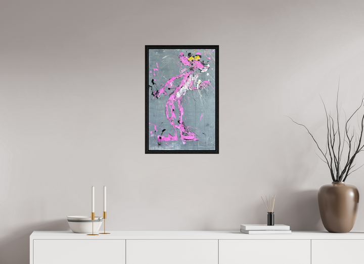 Print "abstract pink" PP25