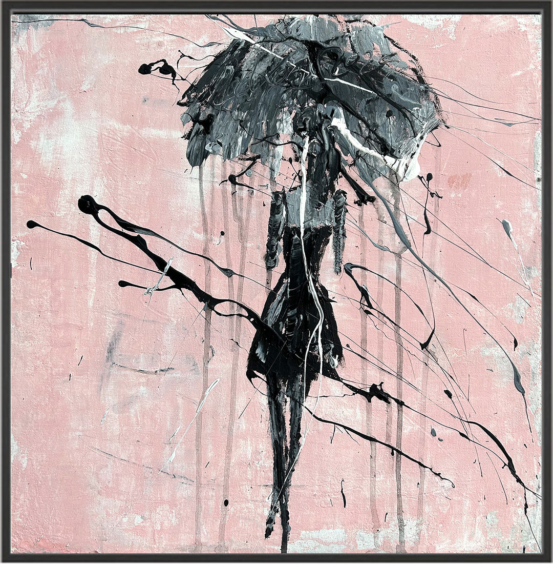 CPRK22 Canvas Print "umbrella girl series"